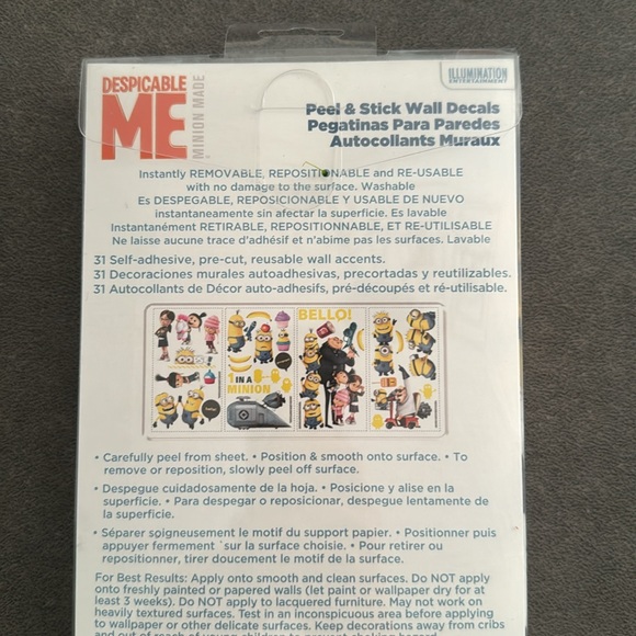 DESPICABLE ME Peel & Stick Wall Decals - Picture 3 of 6
